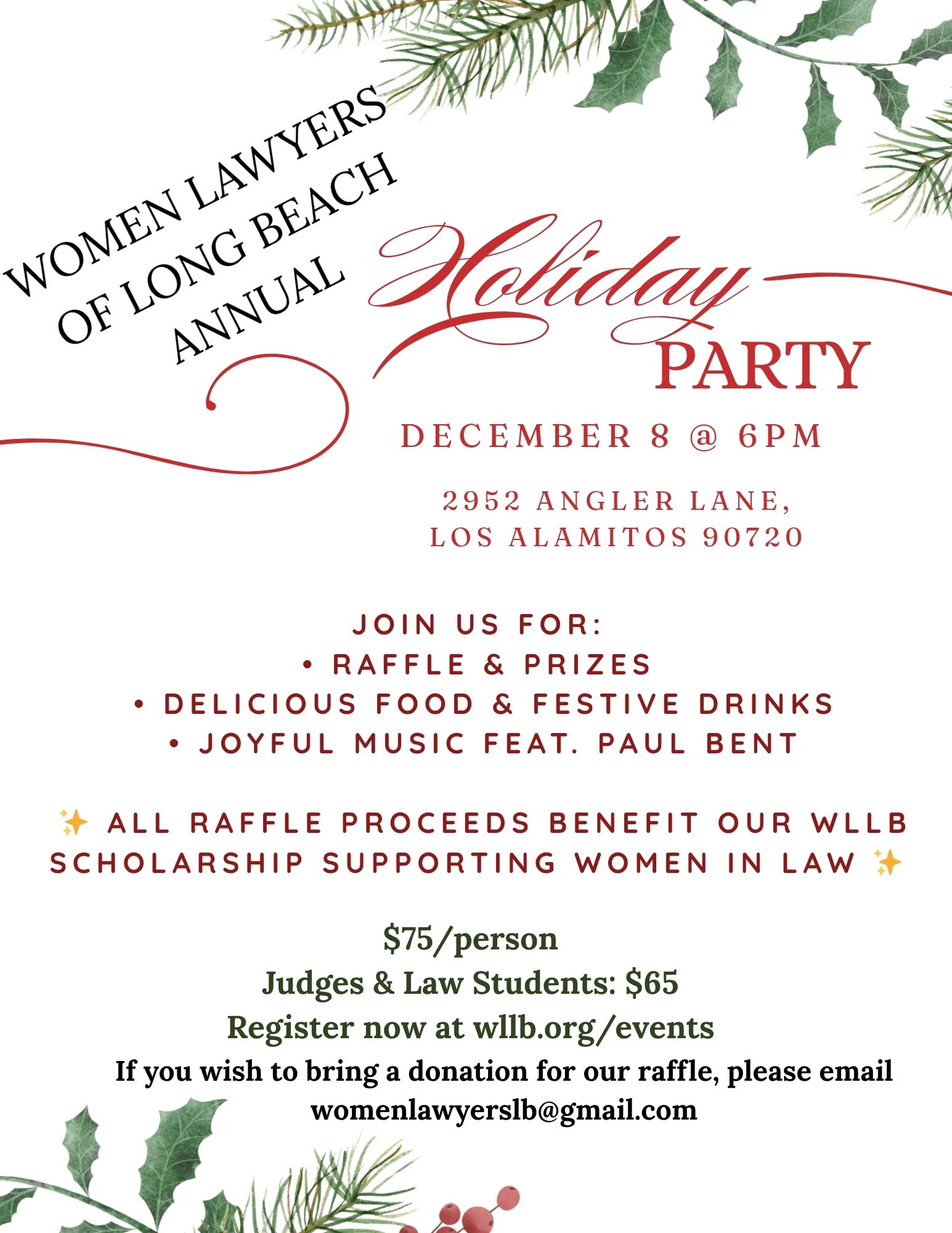 WLLB Holiday Party 12-08-25